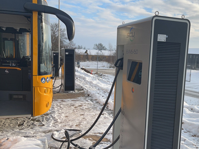 Electric Bus Charging Station Project