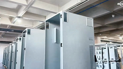EVMS ONE EV Charging Station with Integrated Battery